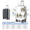 thumbnail image 6 of Balery Luggage Cover Cowboys Riding A Horse Near A Tree Print Suitcase Covers for Luggage Elastic Washable Suitcase Protector Fits 18-32 Inch Luggage-Large, 6 of 9