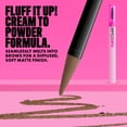 thumbnail image 3 of NYX Professional Makeup Fluff & Snatch Eyebrow Pencil, Eyebrow Powder Pen, Taupe, 0.04 oz, 3 of 14