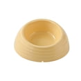 thumbnail image 1 of Yellow Elevated Plastic Cat Bowl Tilted Design Neck Protecting Anti Tip Non Slip Yellow Pet Food Dish For Dogs, 1 of 7