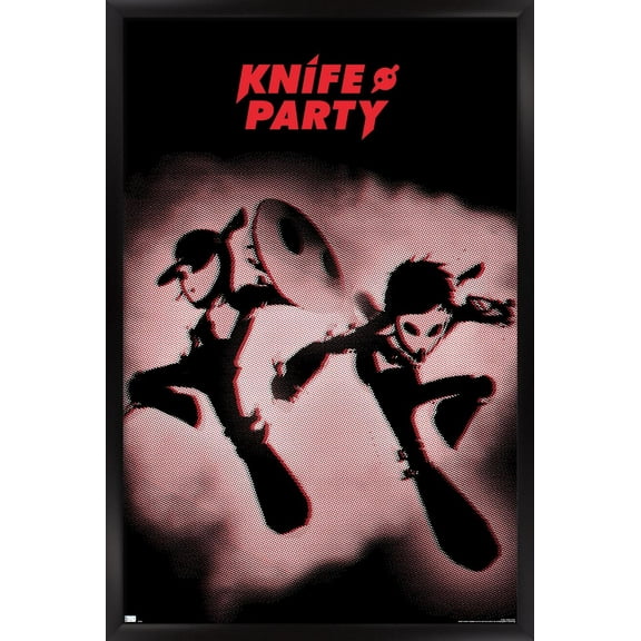 Knife Party - Battle Sirens Wall Poster, 22.375" x 34", Framed