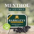 thumbnail image 4 of Barkleys Black Licorice Candy with Menthol, Licorice Pellets Covered with Refreshing Menthol- Gluten Free Licorice, Gelatin Free, Vegan (12 Cans x 16 gr.), 4 of 9