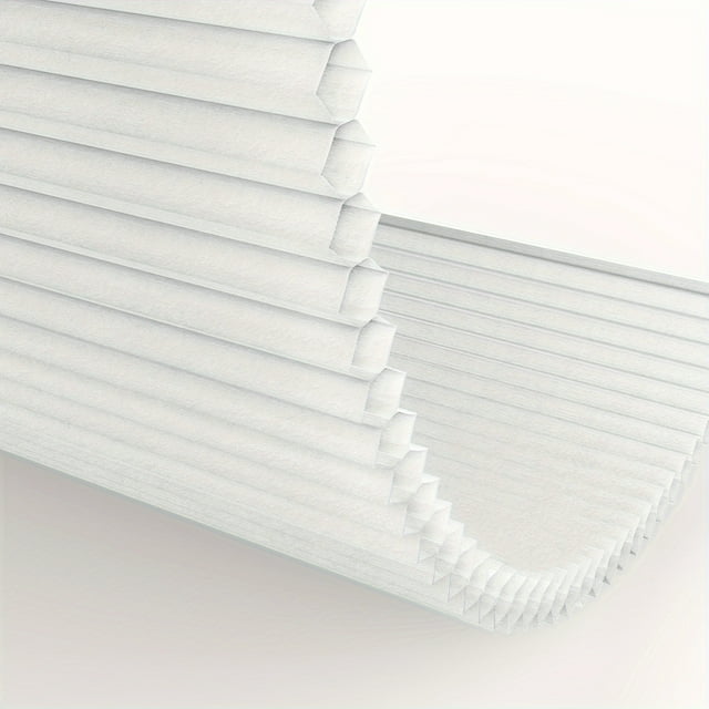 SDOTXA Cordless Cellular Shades Blackout Privacy Light Blocking Honeycomb Shade Pleated Blinds for Windows