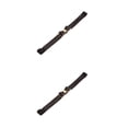 thumbnail image 3 of Sonducket Banda de cintura Flexible Universal Bow Knot Sólido Estrecho PU Correas Accesorios de mujer Cinturones para vestidos Chicas Type2 NO2, 3 of 6