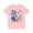 Pink, variant on Cheetah Graphic Unisex 100 Cotton Artwork Tee 8