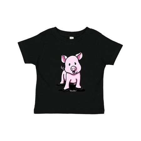 

Inktastic Screaming Piggie Gift Toddler Boy or Toddler Girl T-Shirt