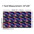thumbnail image 3 of jejeloiu Colorful Fluid Texture Fabric by the Yard 1 Yard,Natural Landscape Home Decor Fabric by the Yard,Pink Blue Yellow Sewing Fabric For Child,Microfiber Bedroom Decor, 3 of 6