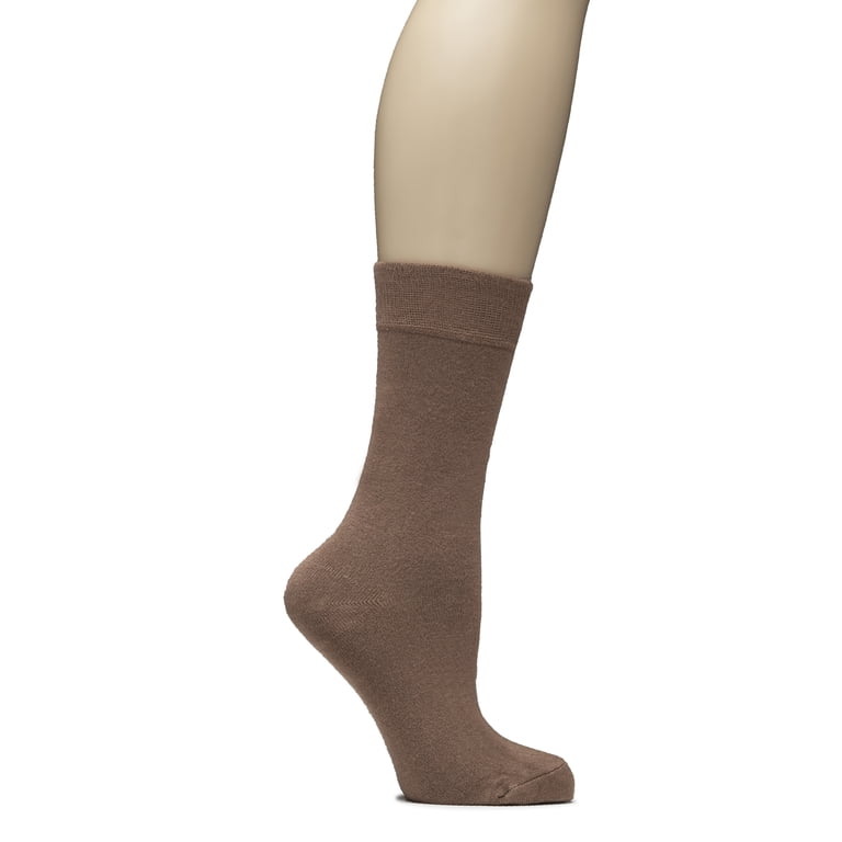 Hugh Ugoli Women's Bamboo Thin Dress Socks Crew Business Casual, 3 Pairs, Light Brown, Shoe Size: 9-12 - Walmart.com Hugh Ugoli Women's Bamboo Thin Dress Socks Crew Business Casual, 3 Pairs, Light Brown, Shoe Size: 9-12 - Walmart.com