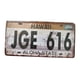 thumbnail image 4 of 6xRetro Hojalata Letrero de Metal Placa de Matrícula Placa de Metal Pub Bar Decoración de Pared E 2 piezas, 4 of 7