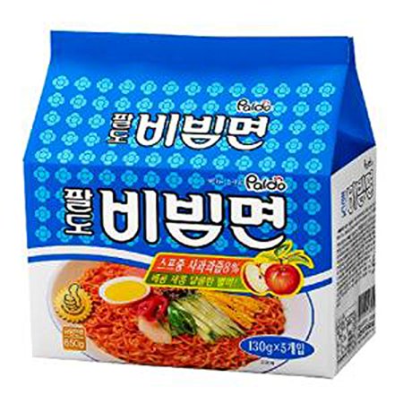 korea Paldo Bibim myun Cold Noodle instant ramen sweet spicy sauce 130g 5 (Best Korean Instant Noodles)