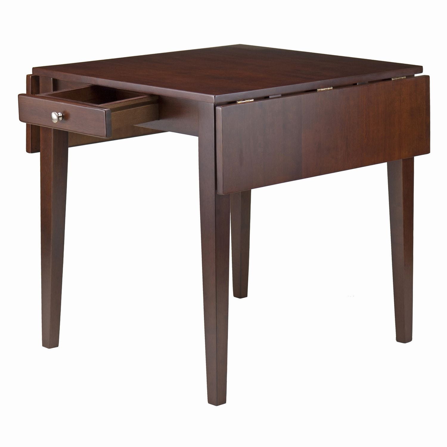 Winsome Hamilton Double Drop Leaf Dining Table, Walnut - 94141