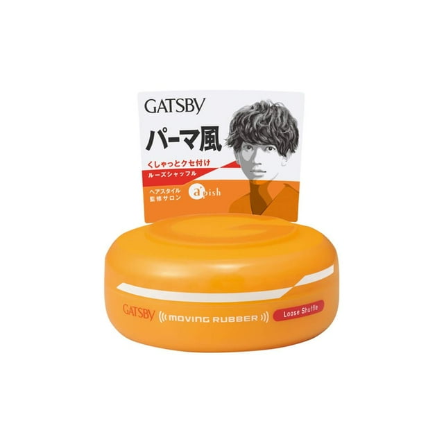 Gatsby Cire Coiffante en Caoutchouc pour Déménagement 80 g - 8 Types