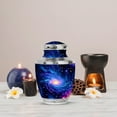 thumbnail image 5 of MUKTIVE Galaxy Decorative Urn for Human Ashes Adult Male & Female, Large Blue Cremation Urns for Ashes Husband & Wife, Small Memorial Blue Urn for Men & Women(1 Large, 4 Keepsake), 5 of 7