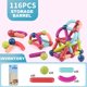 thumbnail image 4 of Juego de varillas de bolas magnéticas 3D Montessori multipropósito suave para regalos de vacaciones para niños Ndcxsfigh libre de BPA, 4 of 9