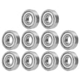 thumbnail image 4 of Mini Roulement, 10 Pcs Mini Roulement Roulement Simple en Acier Inoxydable Accessoires d'Outil de Roulement Savoir-Faire Exceptionnel, 4 of 14