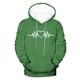 thumbnail image 5 of Sudadera con capucha para hombre, estilo casual, con cuello redondo, estampado, manga larga, blusa de poliéster, 5 of 5
