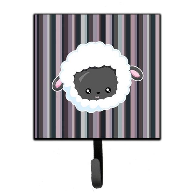 Black Sheep Lamb Face Leash or Key Holder
