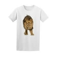 thumbnail image 2 of Lion Standing And Looking Down Tee Men's -Image by Shutterstock, 2 of 4