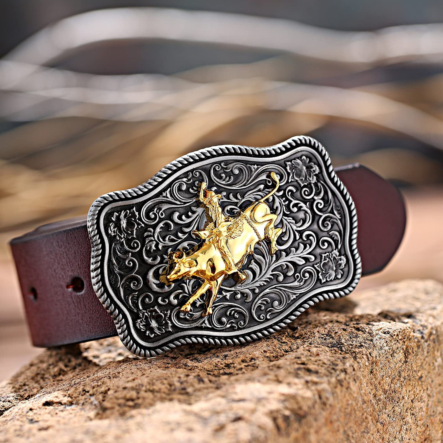 KDG Vintage Celtic Knot Belt Buckle Fashion Western Belt Buckle Cowboy Belt Buckle for Men