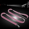 thumbnail image 4 of Taglory Dog Leash, 4ft Nylon Reflective Leashes for Small Dogs Walking & Training, Hotpink, 4 of 7
