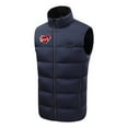 thumbnail image 2 of guisaled Heated Vest for Men Winter Lightweight Warm Rechargeable Electric Heating Vest Outdoor Soft Shell Full Zip Windproof Puffer Vests, 2 of 3