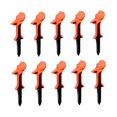 thumbnail image 1 of Siruishop 10x Golf Tees Durability Sturdy Training Equipment Professional Golfing Tees Orange, 1 of 8