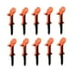thumbnail image 1 of 10 tees de golf para práctica al aire libre, ligeros, profesionales, resistentes y resistentes al desgaste. Naranja, 1 of 9
