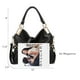 thumbnail image 4 of Bolso Dasein Monederos para mujer de piel vegana Hobo Black, 4 of 6