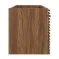 thumbnail image 3 of Modway Render 48" Single Sink Compatible (Not Included) Bathroom Vanity Cabinet in Walnut, 3 of 8