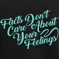 thumbnail image 3 of CafePress - Facts Dont Care Women's Dark Pajamas - Women's Short Sleeve Print T-Shirt and Pants Dark Cotton Pajama Set, 3 of 7