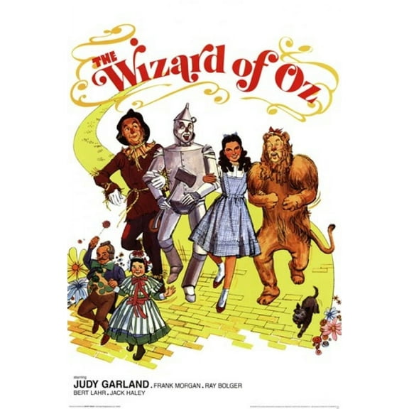 Wizard of Oz - Retro 2 Poster (24 x 36)