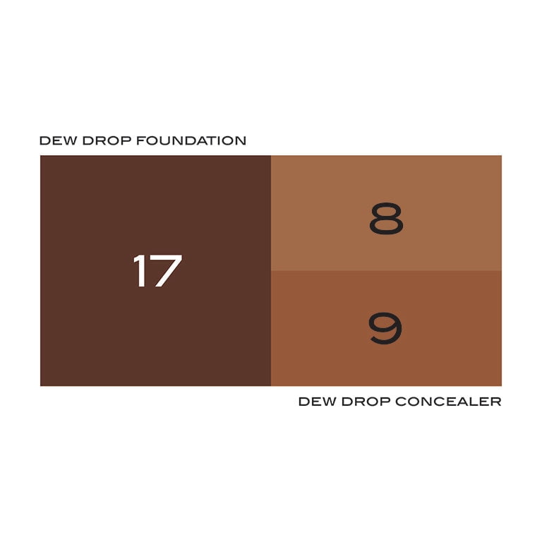 Surratt Dew Drop Foundation #17 Rich Brown / Yellow