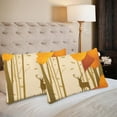 thumbnail image 2 of MKHERT woods deer Pillowcase Pillow Protector Cushion Cover 20x30 inch,Set of 2, 2 of 3