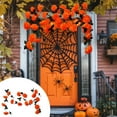 thumbnail image 6 of RuiJiao Halloween Day of the Dead Plastic Fake Flower Rattan Sticks, Multicolor 290cm Wreath for Mantel, Staircase and Table Decorations, 6 of 8
