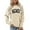 Beige-1, variant on Christmas Sweatshirts For Women Trendy Graphic Sweatshirt Chenille Patch Letter Printed Crewneck Xmas Gifts Oversized Pullover Top