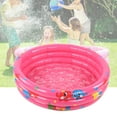 thumbnail image 2 of Sonew Water Game Play Pool,Indoor Outdoor Baby Swimming Pool Round Inflatable Children Water Game Play Pool Pink,Pink Baby Pool, 2 of 10