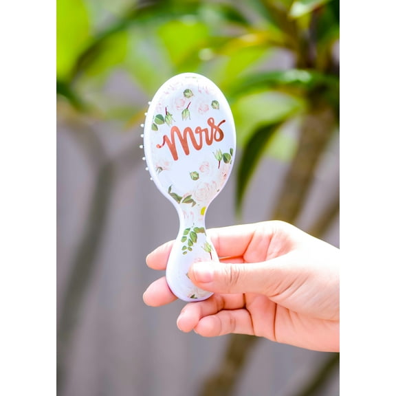 Mrs. , Wet Brush Bridal Collection MINI Detangler - Pack of 2 with SLEEKSHOP Teasing Comb