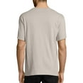 thumbnail image 4 of Hanes Authentic Men's Short Sleeve Crewneck T-Shirt, Big and Tall Sizes Available S-5XL, 4 of 5