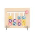 thumbnail image 1 of Wooden Block Logic Toy, Color Cognition Four Color Animal Logic Training Wooden Block Toy Intelligence Development  For Home, 1 of 8