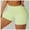 Yellow, variant on LYMAYTER Fitness Shorts for Women Summer High Waist Quick-Dry Yoga Seamless Trendy Casual Wear S-XL