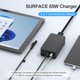 thumbnail image 4 of Cargador Para Computadora Portátil Surface Pro De 65 W: Cargador Microsoft Surface Pro Para Windows Surface Laptop 6 5 4 3 2 1 Microsoft Surface Pro10 9 8 7 7 6 5 4 3 X Surface Book3 2 1 Soporte Para, 4 of 7