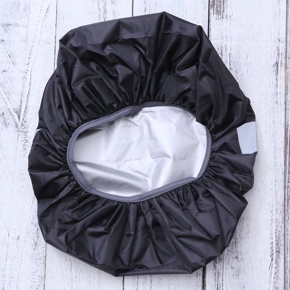 GARVALON 1Pack Waterproof Nylon Backpack Rain Cover for Hiking Camping Traveling 11.8x9.0x0.4in