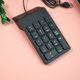 thumbnail image 4 of Teclado numérico USB - Teclados numéricos Mini teclado numérico portátil para computadora de escritorio Teclado numérico portátil 19 teclas, 4 of 5