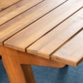 thumbnail image 5 of Noble House Jersey Acacia Wood 7-Piece Outdoor Patio Dining Set in Teak, 5 of 7