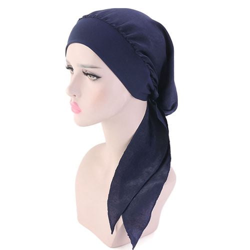 Inner Hijab Hair loss Cancer chemo Hat Cotton Snood Hijab Cap Soft Stretchable 