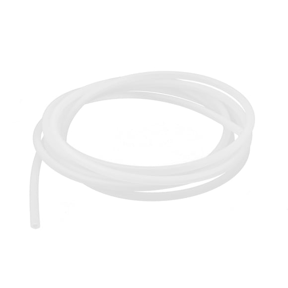 Tubo de silicona 3mm ID X 6mm OD 9.84' Manguera de goma de silicona flexible para agua aire tubo translúcido para transferencia de bomba
