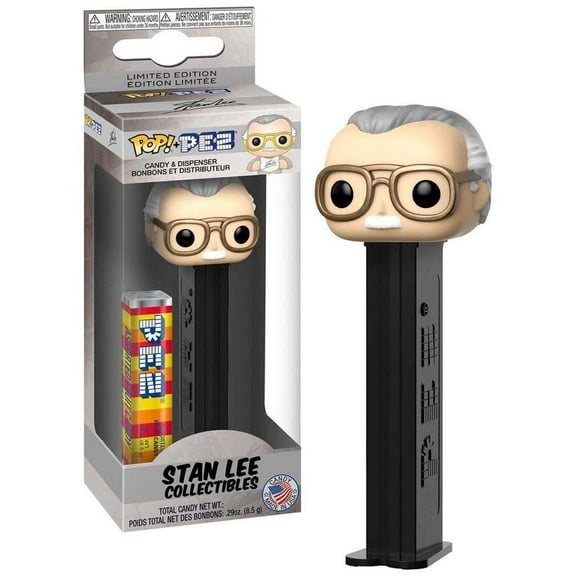 Marvel Funko POP! PEZ Stan Lee Candy Dispenser