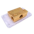 thumbnail image 4 of VONKY Car Audio Power Terminal Block Stereo Junction Box Distribution Boxes Automotive Automobile Repair Upgrade Accessories Brass, 4 of 6