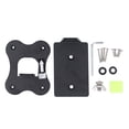 thumbnail image 2 of Speaker Wall Mount Bracket, Metal Strong Load Bearing Speaker Wall Bracket Front Hidden Design  for Living Room, 2 of 7