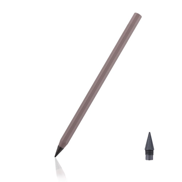 Lápiz de Aleación Metálica, Pluma Mecánica, Herramienta de Dibujo con Punta Metálica, Marcas Borrables, No Requiere Afilado, con Empuñadura Cómoda para Escritura, Dibujo y Planos Arquitectónicos.