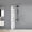 silver (U Shaped), variant on L Shaped Curved Shower Curtain Rods 29.53-35.43×37.4-51.18, Stainless Steel Extendable Corner Shower Rails